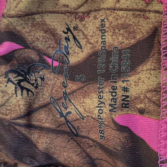 Realtree women's size Small black pull on athletic pants Realtree waist band - Picture 6 of 6